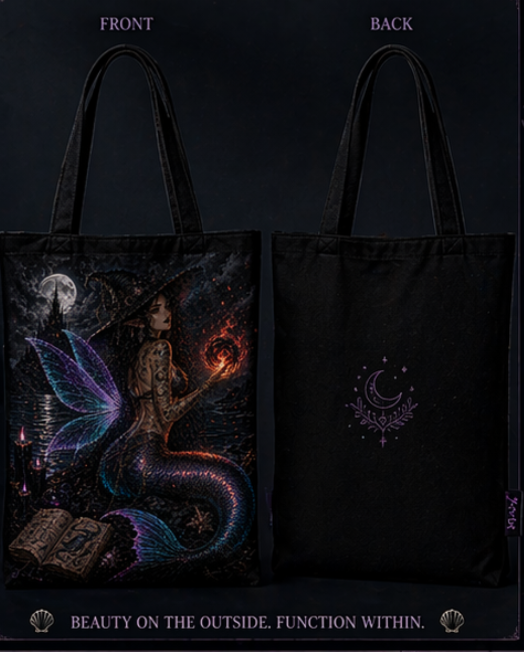 Siren Laptop Tote Bag